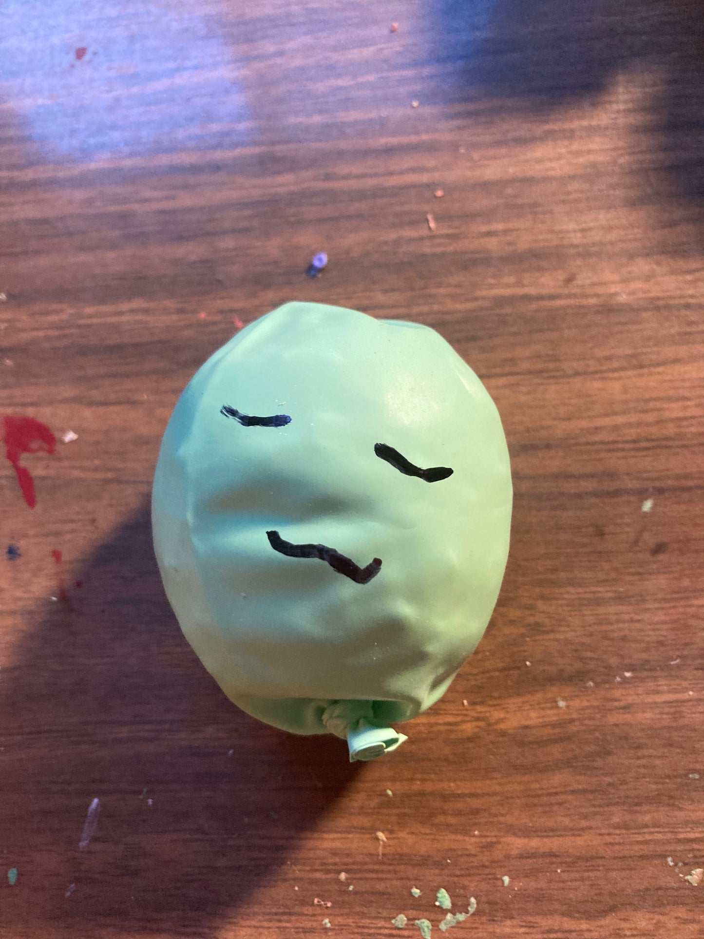 Crunchy stress ball