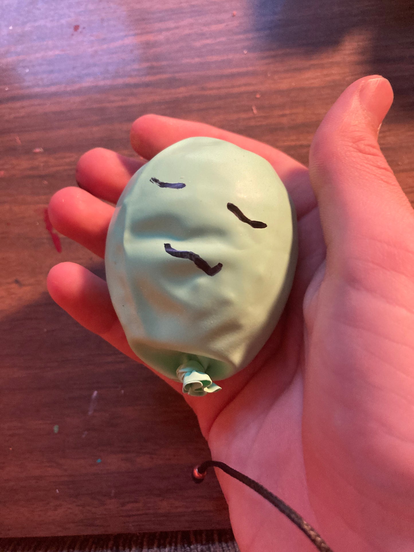 Crunchy stress ball